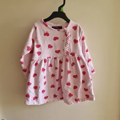 86 cm 23 mois robe à coeur